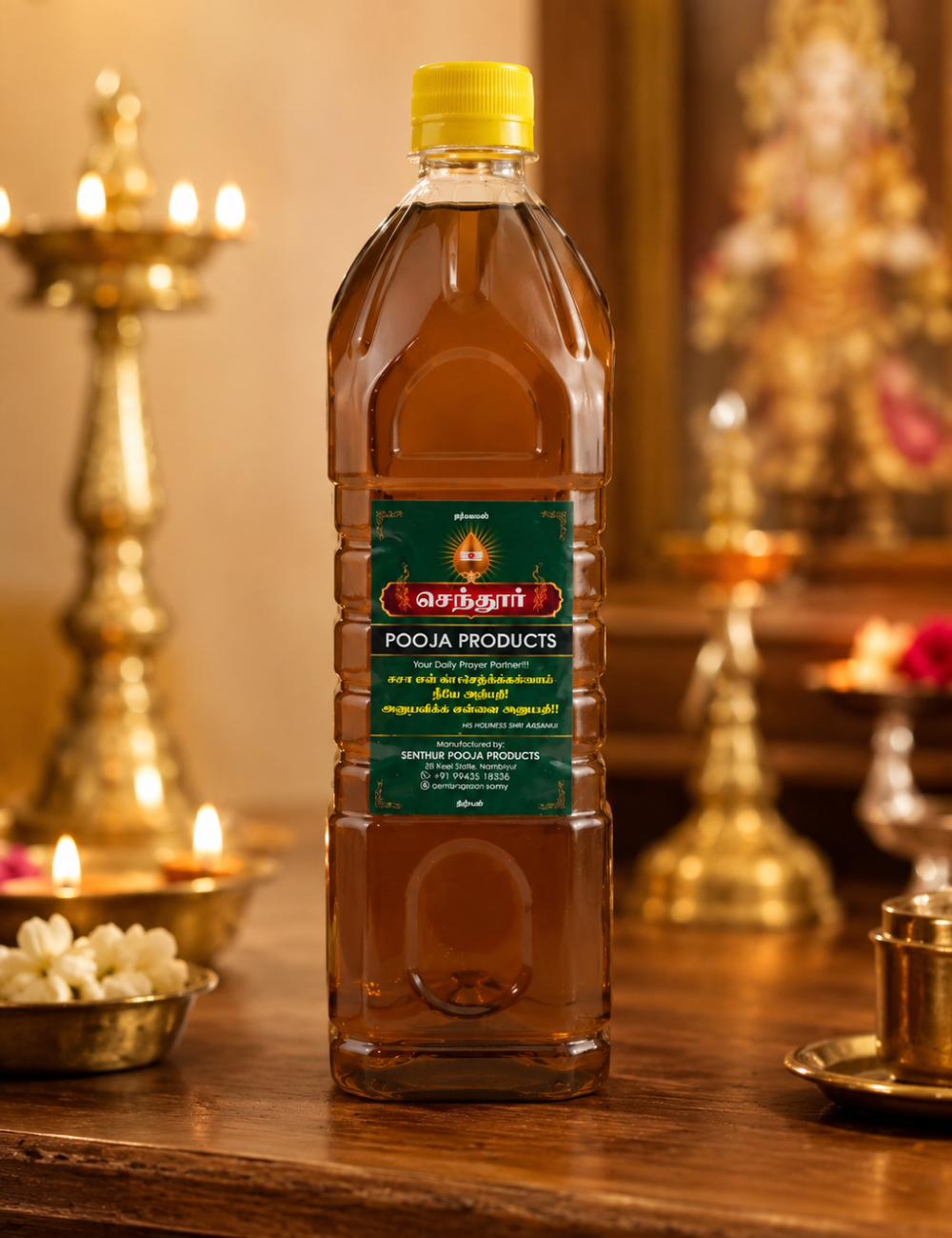 Senthur Pooja Premium Deepam Oil