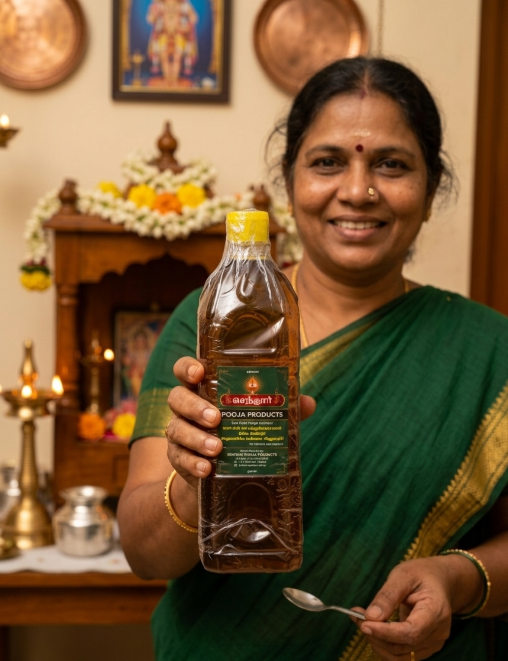 Senthur Pooja Premium Deepam Oil